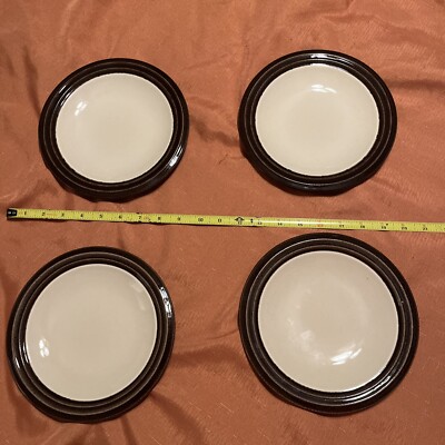 Pfaltzgraff Cafe Latte 8  Salad Plates Set of 4 USA -You Been Looking 4 This! M1