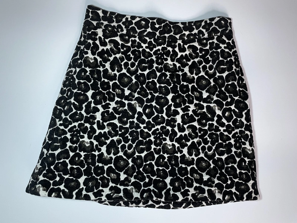 Topshop - Jupe mi-longue en tulle à imprimé animal - Kaki | ASOS
