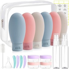 20 Pack Travel Bottles for Toiletries, Travel Size Containers Kit  TSA