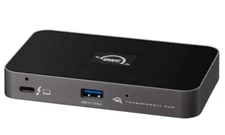 OWC Thunderbolt Hub Docking Station – Thunderbolt 4 – USB-A – Grey/Black - OB