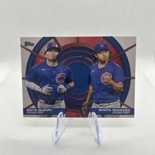 2025 Topps Series 2 - Dynamic Duos Seiya Suzuki, Shota Imanaga #DD-7