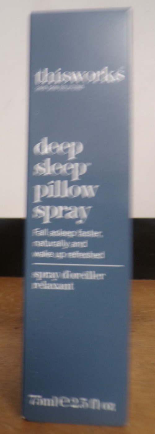 NEW THIS WORKS DEEP SLEEP PILLOW SPRAY 2.5 FLOZ 75MIL BOTTLE LAVENDER OIL