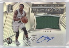 2016 Panini Spectra In the Zone Memorabilia /149 Demetrius Jackson #18 Auto s3g