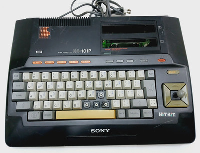 Vintage MSX SONY HIT BIT Home Computer HB-101 -  For parts only Not working
