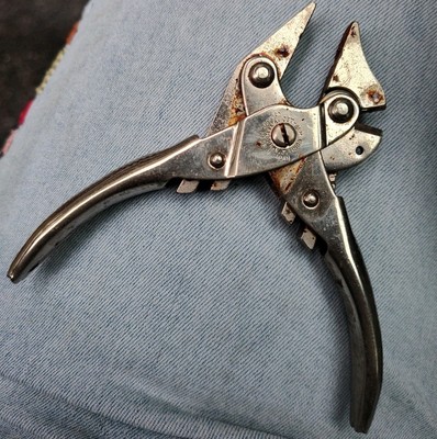 JET-AER CORP. JAPAN G96 MODEL 2095 Pliers/Cutter Combo -belt Case