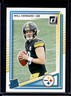 2025 Panini Donruss Will Howard Rated Rookie RC #309 Steelers