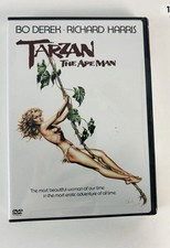 Tarzan the Ape Man DVD 1981 Bo Derek Miles O'Keeffe Richard Harris New Sealed Tarzan the Ape Man DVD 1981 Bo Derek Miles O'Keeffe Richard Harris New Sealed