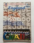 Euro 1996 England - Programme issued in Croatia