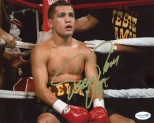 JESSE JAMES LEIJA SIGNED AUTOGRAPH 8x10 PHOTO PICTURE ACOA BOXING CHAMPION