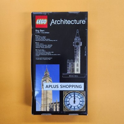 LEGO ARCHITECTURE: Big Ben (21013) for sale online | eBay