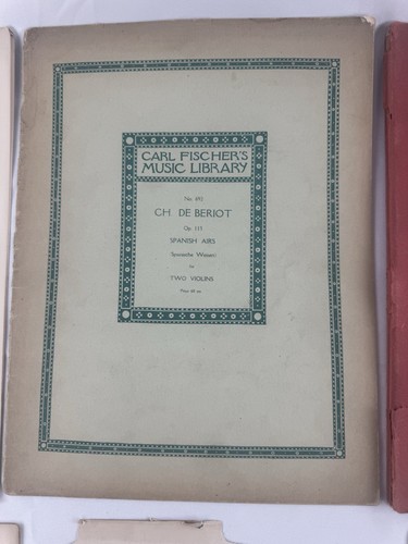 Antike Violine Noten Konvolut - Stille Nacht, O Sole Mio, Yankee Doodle 1920er - Bild 4 von 8