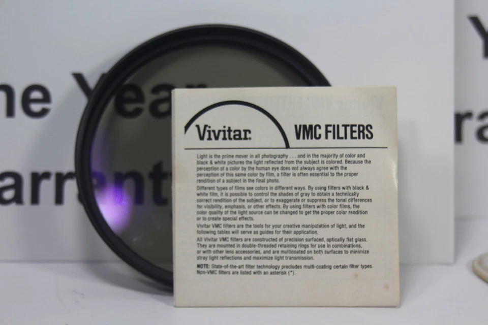 1yrWarranty MINT VIVITAR VMC Camera 72mm Lens Filter ND-3 Neutral Density - Image 4 of 4