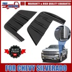 ⭕ Carbon Fiber Front Bumper Cover Trim For Chevy Silverado 1500 19+ Accessories
