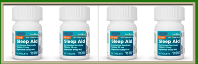 Care Sleep Aid Tablets, Doxylamine Succinate 25 mg, Night time -Sleep Well