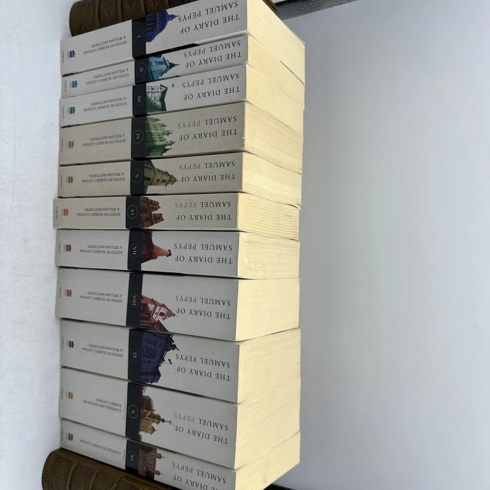 the diary of Samuel Pepys- 11 volumes- 1st ed.- 2000- PB W36 — 第 2/4 张图片