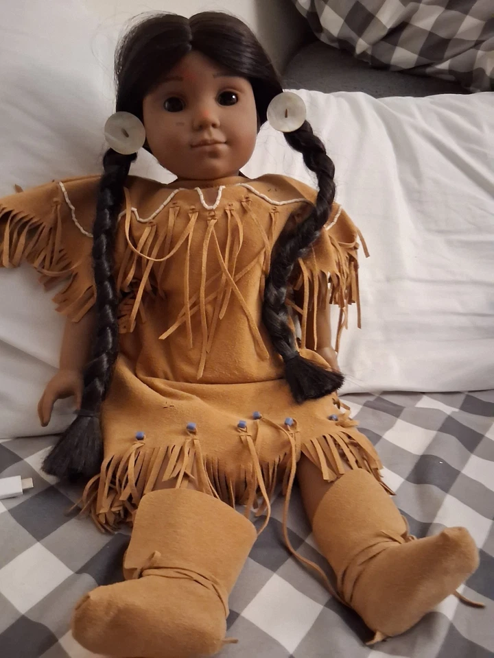 18" American Girl Doll Kaya Pleasant Company July 2002 Meet Outfit Original Hair - Image 2 of 3