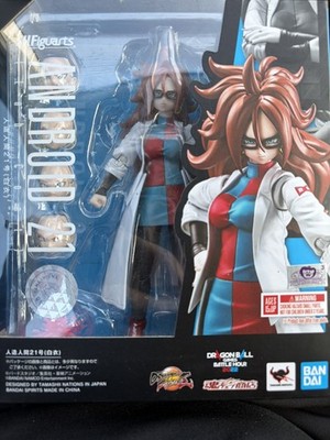 Bandai S.H.Figuarts Android 21 Lab Coat Dragon Ball Fighter Z battle Hour