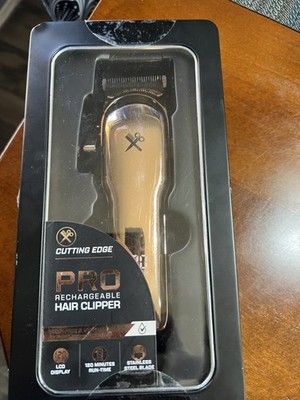 Cutting Edge Pro Rechargeable Hair Clipper Gold