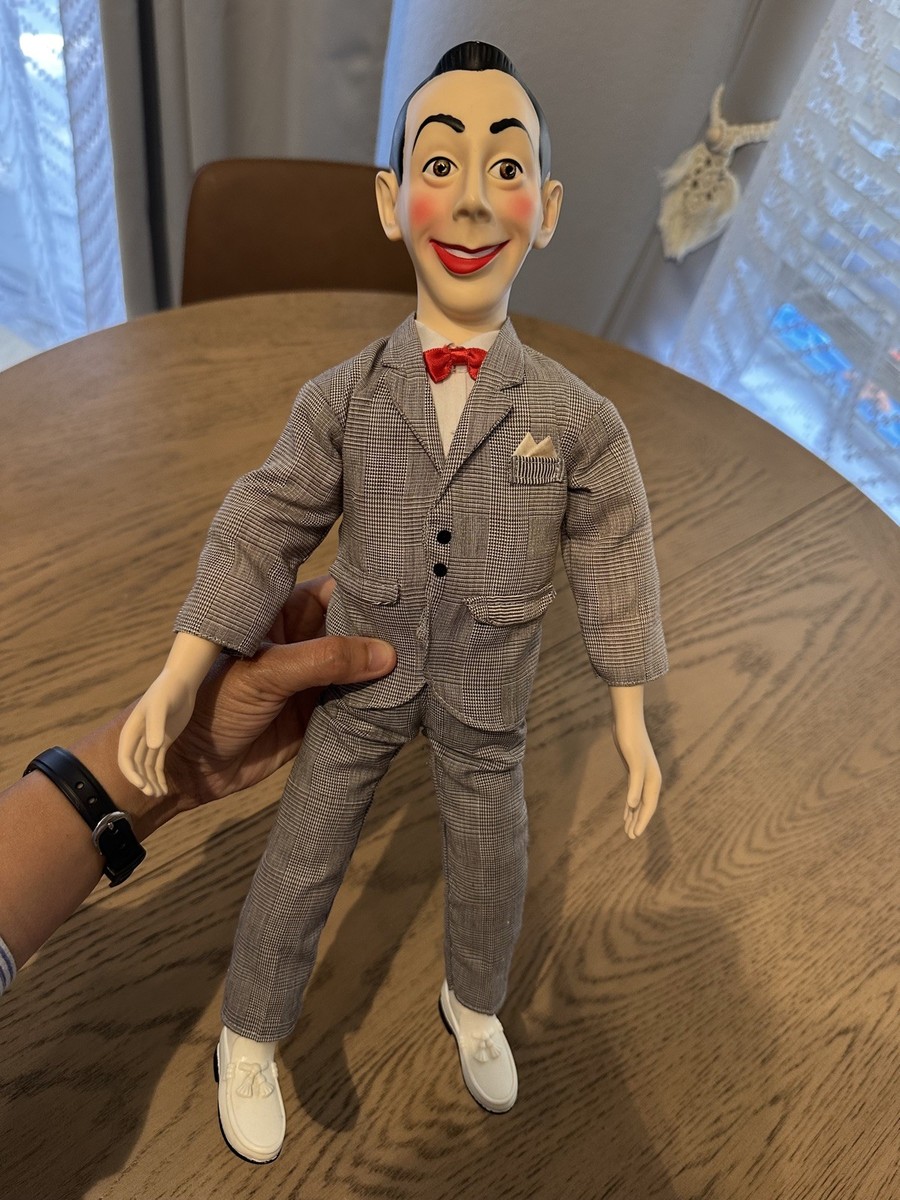 Working VTG Pee-Wee Herman Talking Pull String Doll 18” Original