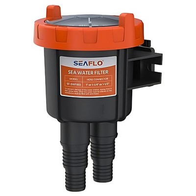 SEAFLO Raw Water Intake Strainer Sea Water Filter 1/2'' 5/8'' 3/4'' Hose Marine