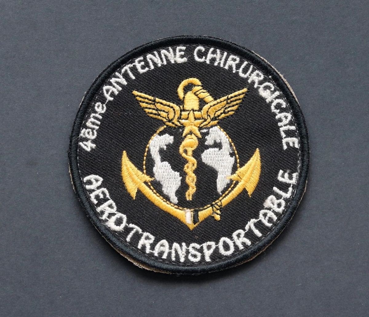 Ecusson brodé 17° RGP Génie Parachutiste, TAP