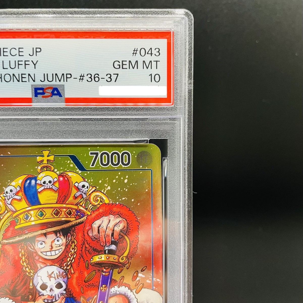 PSA 10 Monkey D Luffy WEEKLY SHONEN JUMP P-043 PROMO ONE PIECE