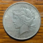 1922 D $1 Peace Dollar Uncertified Ungraded.
