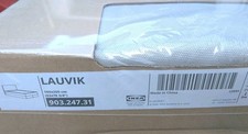IKEA Lauvik Bezug Boxspringbett 160x200 hellbeige Ersatzbezug Boxbett Wechsel