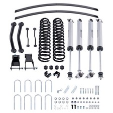 4-12 Lift Kit W Shocks Springs For Jeep Cherokee Xj 2wd4wd 1984-2001