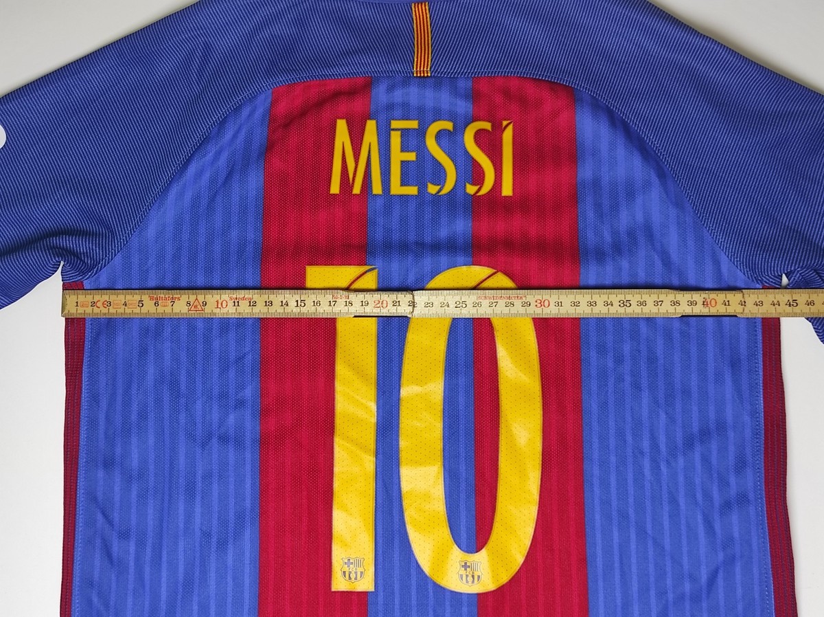 10 MESSI BARCELONA 2016-17 HOME SHIRT NIKE 777029-481 SPAIN SOCCER