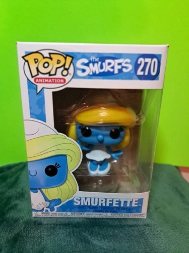 Funko Pop! Vinyl The Smurfs Smurfette #270 Animation Figure w/Protector