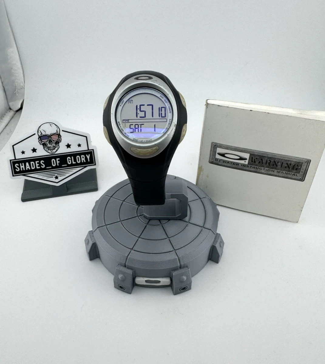 稼働品 oakley D1 デジタル腕時計 ブラック Oakley D1 Watch | eBay
