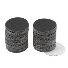 100Pcs 2-Inch Hook and Loop Sanding Disc Wet / Dry Silicon Carbide 100 Grit 0.19 per gallon