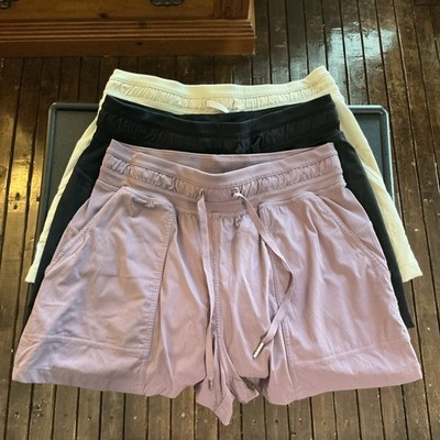 Lululemon Dance Studio High Rise 3.5  Shorts 3 Pair. Excellent Condition! LOOK!