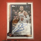 Jalen Brunson 2025 Topps #TFRA-JB Real One Auto