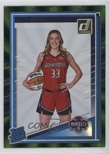 2025 Panini Donruss WNBA Rated Rookie Green Laser Lucy Olsen #97 Rookie RC 1ln4
