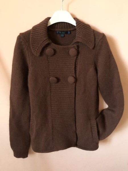Women Boden Blazer Brown Wool 36 / S / 44