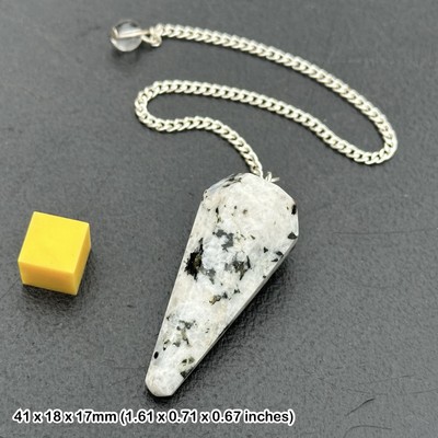 Pendulum Rainbow Moonstone for Intuition and Emotional Healing
