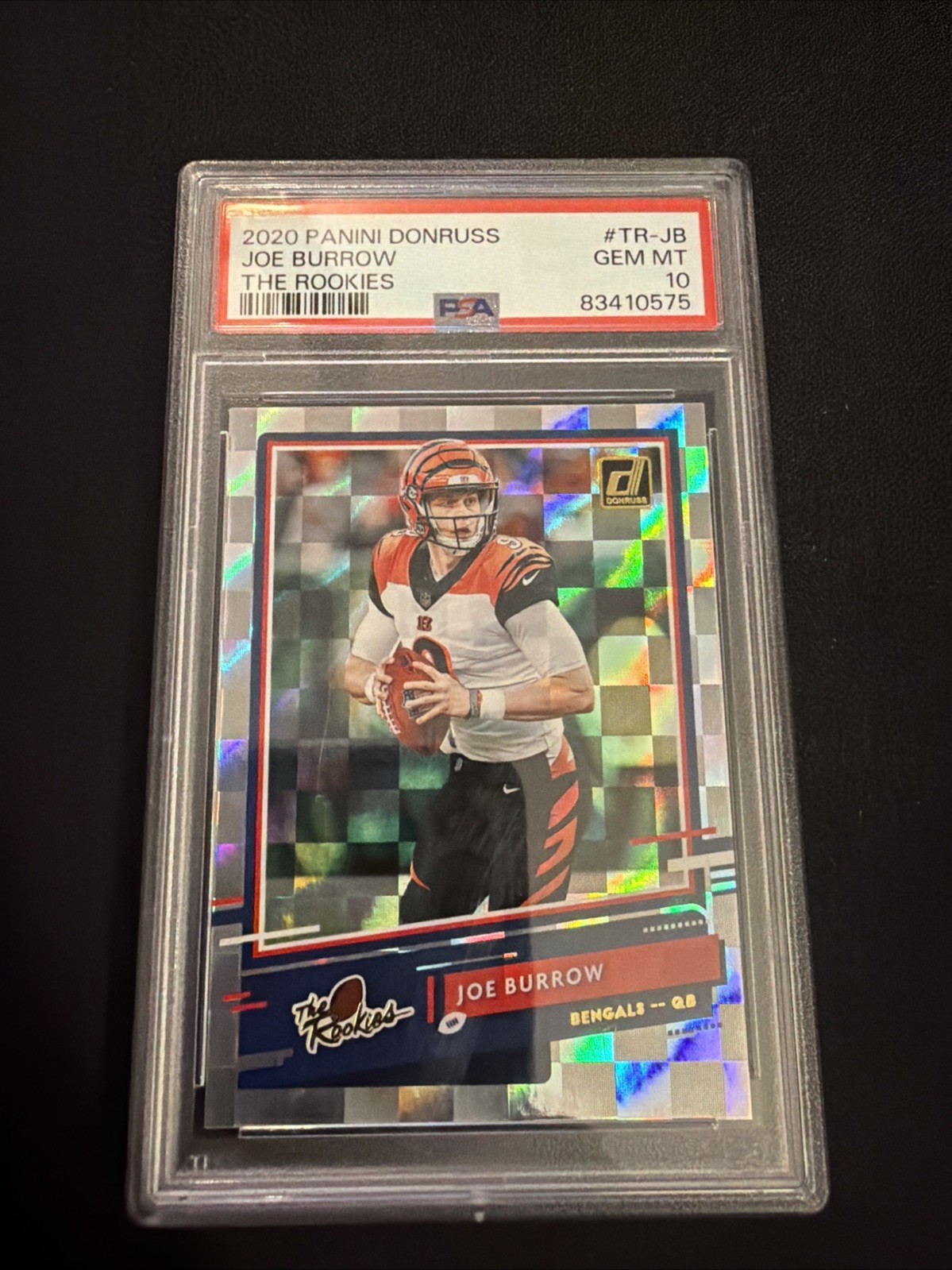 Joe Burrow Panini Donruss Optic the Rookies #JB Base