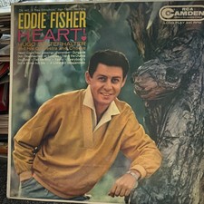 Eddie Fisher - Heart! LP 12" Vinyl 33 RPM High Fidelity RCA Camden CAL-447