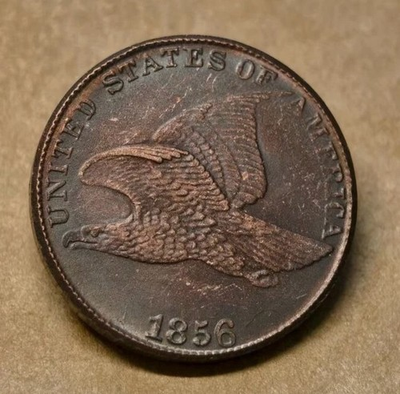 #ad 1856 Flying Eagle Cent Very Good VG Coin As shown in the figure $18.89