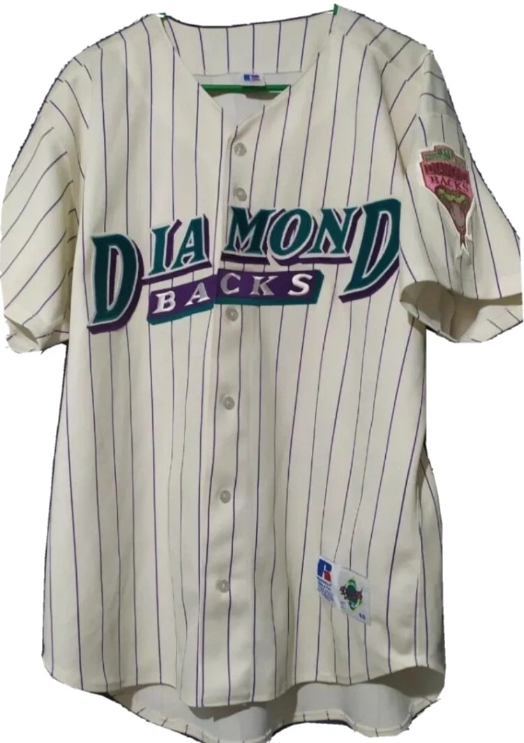 VINTAGE Russell Athletic Sz 48 Arizona Diamondbacks MLB Jersey