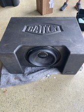 Rockford Fosgate Power T2s1-13 13" T2 Single 1-ohm Subwoofer Gately Custom Box