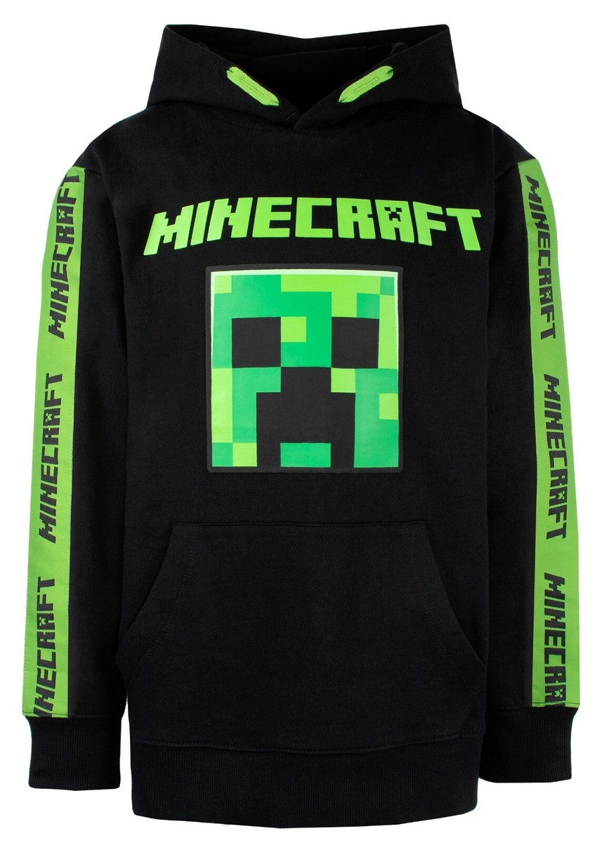 Minecraft Boys Hoodie Cotton Sweathirt Winter Warm Top Christmas