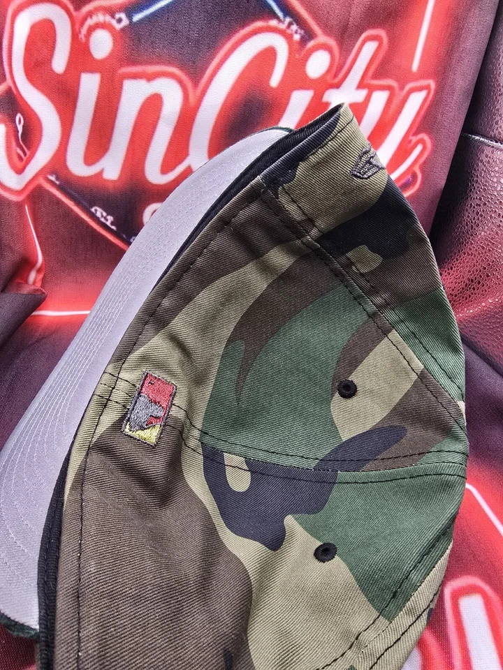 Houston Astros New Era Corduroy Brim Camo 1986 All-star Patch Fitted Hat 7 3/8 - Image 4 of 4