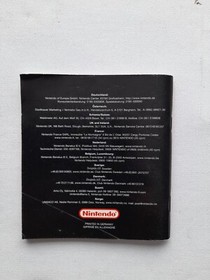 The Legend Of Zelda Nes Classics Gameboy Advance Game Manual ONLY