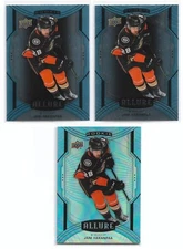 Jani Hakanpaa 2020-21 Upper Deck Allure SP Rookie Blue & Double Rainbow Lot Of 3