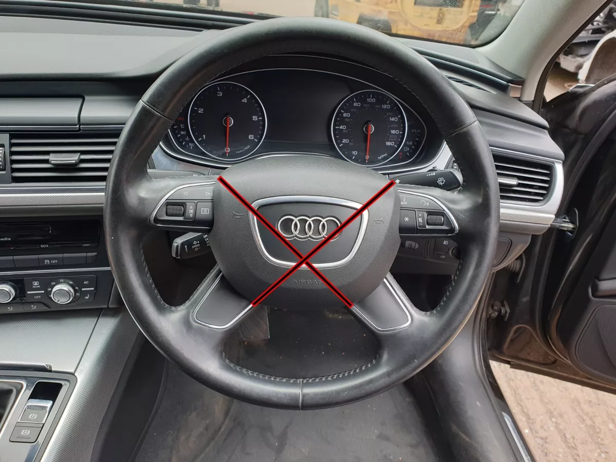 Audi a6 cheap steering wheel
