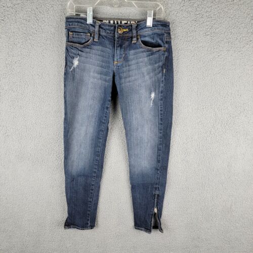 BULLHEAD Denim Women's Skinny Capri Denim Blue Jeans Size 3