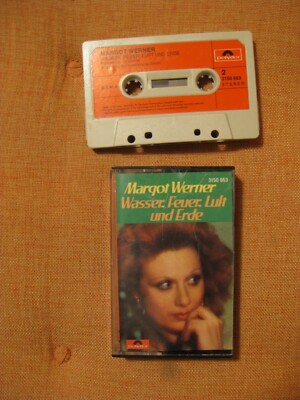 Margot Werner, Wasser, Feuer, Luft Und Erde, Polydor, 1976, Kassette,MC,Cassette